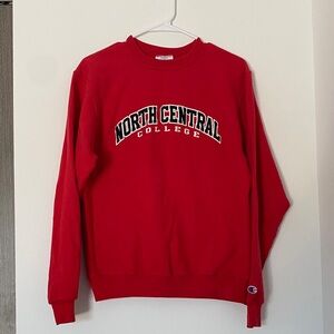 Champion women’s vintage college red Crewneck